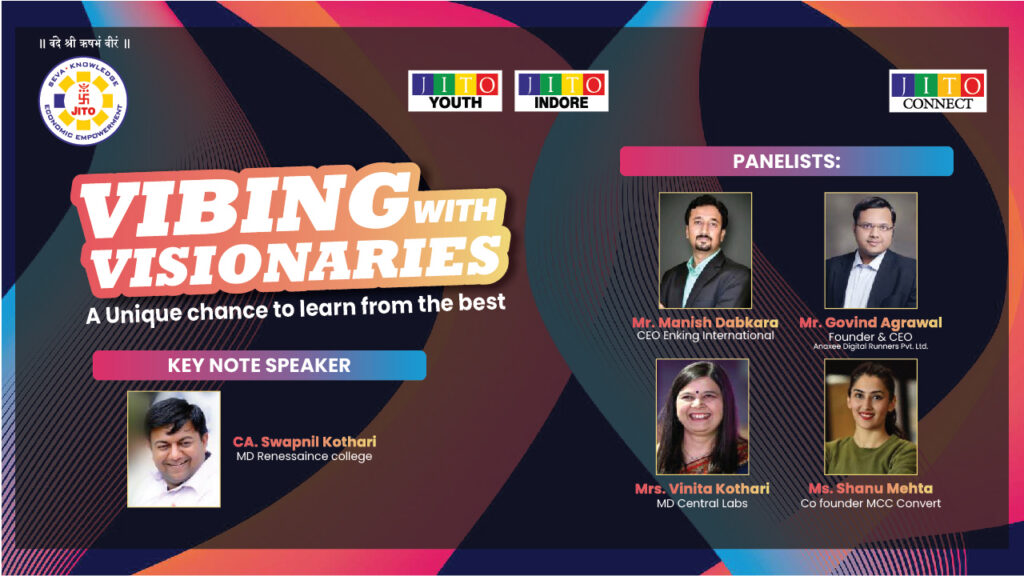 JITO Youth | Indore | VIBING WITH VISIONARIES!