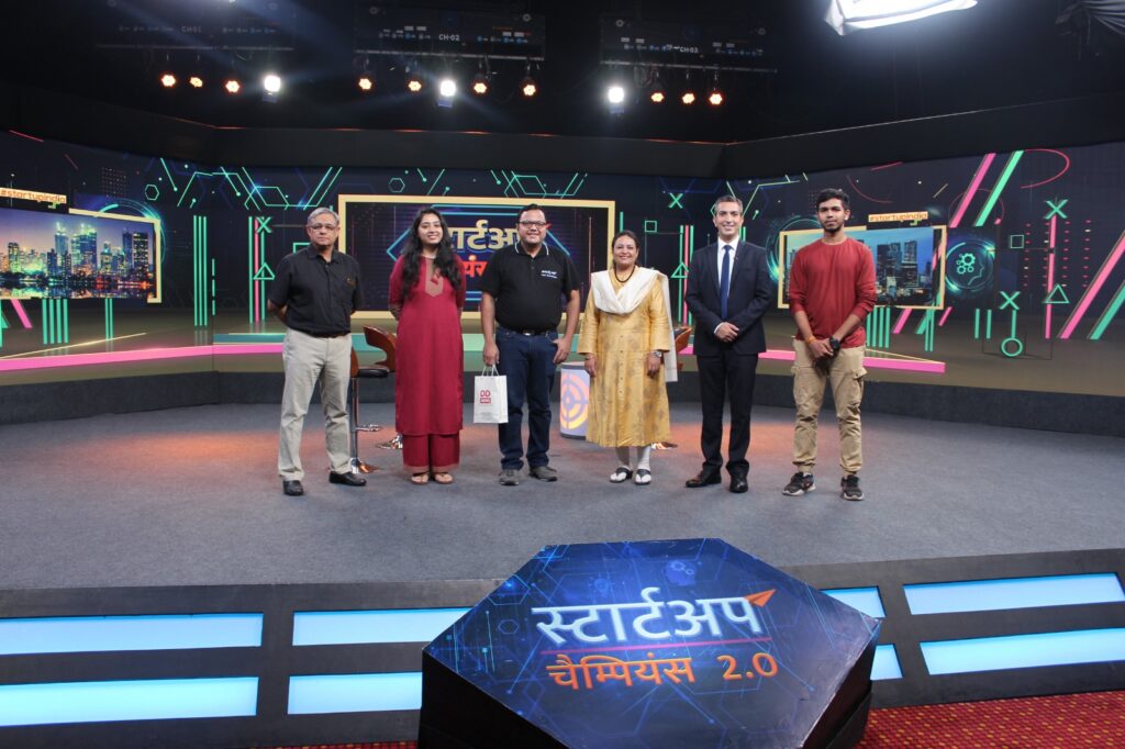 Anaxee Digital Runner on Doordarshan’s Startup Champions 2.0