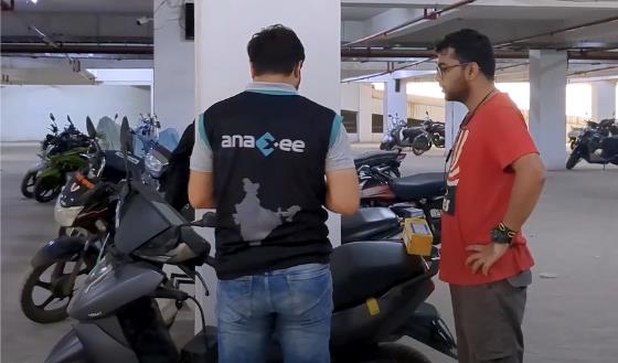 Anaxee Electric Vehicle Survey in Rajasthan and Delhi for estimating carbon credits.
