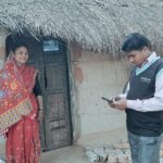 Anaxee's Digital Runner taking Digital information/Data of Women rural women for Rural Marketing