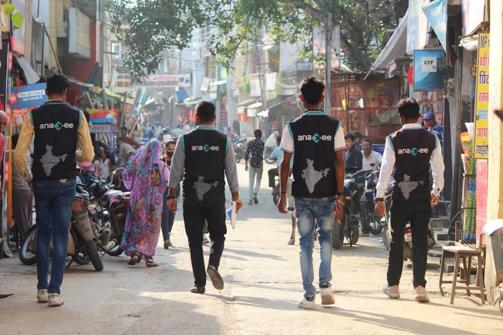 Anaxee's Field team in Indian Market
