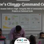 Anaxee's Employee working in a Climate Command Centre, Dashboard with Nature Based Project