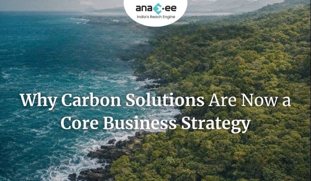 Infographic showing a balance between internal emissions reductions and carbon solutions, highlighting residual emissions, long asset lifecycles, hard-to-abate sectors, and technology gaps.