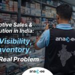 Automotive retail store in India with field agent capturing data showing why visibility not inventory is the real problem in automotive distribution