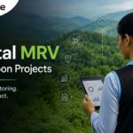 “Digital MRV for carbon projects with geo-tagging, satellite monitoring, and real-time climate data collection”