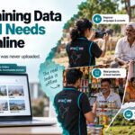 Field researchers collecting real-world AI training data in rural India, including regional languages, local products, handwriting, consumer behaviour, and images that are not available online.
