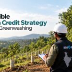 Corporate carbon credit strategy focused on credible climate action, carbon project monitoring, and avoiding greenwashing through transparent field data.