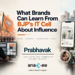 BJP’s IT Cell network contrasted with Prabhavak’s network of local voices, communities and conversations for brand influence